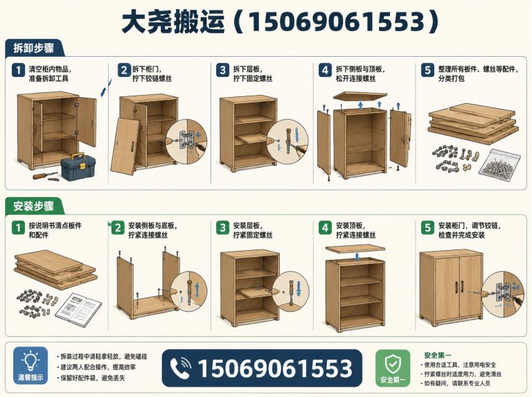 天桥区家具拆装展示图